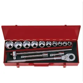 Комплект гедоре FORCE 8141, 1", 14 части Комплект гедоре FORCE 8141, 1", 14 части