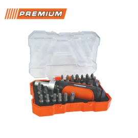 Комплект отвертка с накрайници 27 части, Premium
