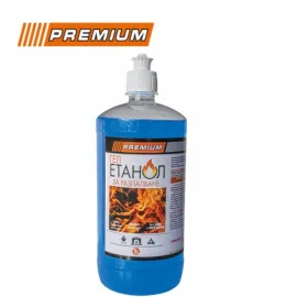 Гел етанол за разпалване 1л Premium Гел етанол за разпалване 1л Premium