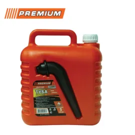 Пластмасова туба Premium, 5 литра