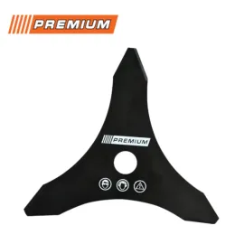 Диск за тример Premium 255мм, 3 зъба, островърх