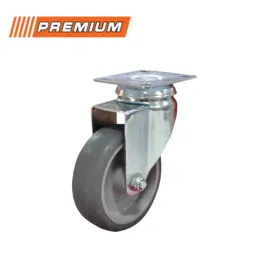 Въртящо колело за маркетна количка с план