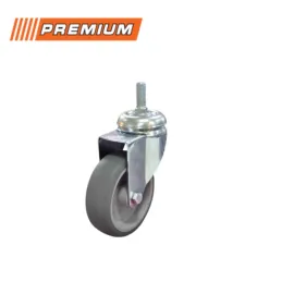 Въртящо колело за маркетна количка с болт