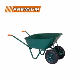 Градинска количка Premium 120L с двойно надуваемо колело Градинска количка Premium 120L с двойно надуваемо колело