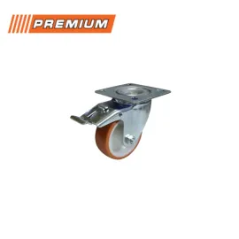 Въртящо-спирачно колело от полиуретан и полиамид - Premium