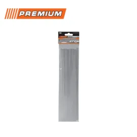 Силиконови пръчки за топло лепене, безцветни , 10 броя, Ø11 x 300 мм Силиконови пръчки за топло лепене, безцветни , 10 броя, Ø11 x 300 мм