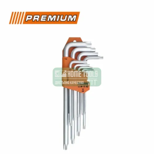 Шестограми дълги Torx Premium 9 броя комплект