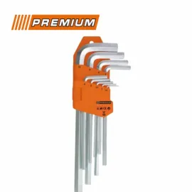 Шестограми дълги Premium 9 броя комплект