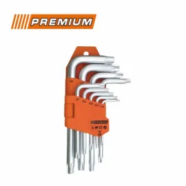 Шестограми 9 броя къси Torx Premium Шестограми 9 броя къси Torx Premium