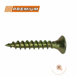 Винт за дърво жълто-поцинкован DIN7505 Винт за дърво жълто-поцинкован DIN7505