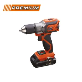 Акумулаторна бормашина с безчетков мотор 18V Premium HD