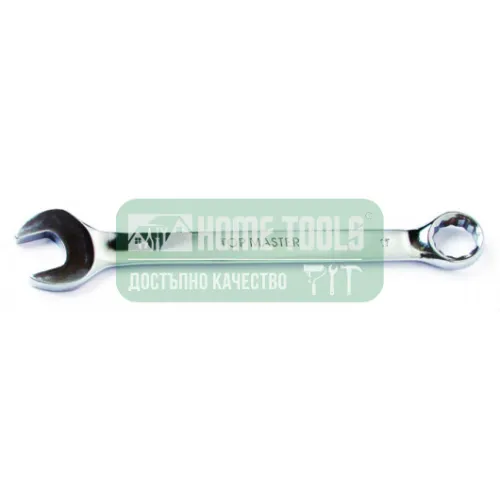 Ключ звездогаечен полиран CR-V TMP Topmaster 17 mm
