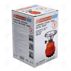 Къмпинг котлон Premium Gas 800 W, 190 гр, 690 Cal/h Къмпинг котлон Premium Gas 800 W, 190 гр, 690 Cal/h