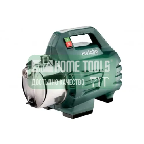Градинска помпа Metabo P 4500 INOX, 1", 1300 W, 75 л./мин., 48 м