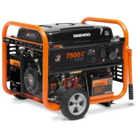 Бензинов монофазен генератор DAEWOO GD8500E, 7500 W, 25 л, eлектронен старт Бензинов монофазен генератор DAEWOO GD8500E, 7500 W, 25 л, eлектронен старт