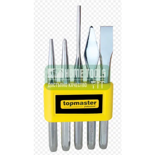 Пробои и секачи комплект Topmaster 5 бр.