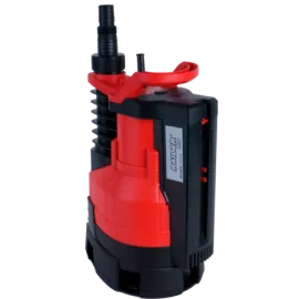 Потопяема водна помпа за мръсна вода с вграден поплавък RAIDER RDP-WP28, 400 W, воден стълб 5 м Потопяема водна помпа за мръсна вода с вграден поплавък RAIDER RDP-WP28, 400 W, воден стълб 5 м