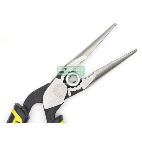 Островърхи клещи с извита глава Topmaster / 200 мм, Cr-Ni /