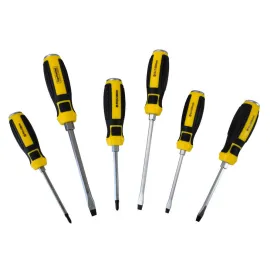 Отвертки комплект Topmaster ударни CR-V TMP 6 бр. Отвертки комплект Topmaster ударни CR-V TMP 6 бр.