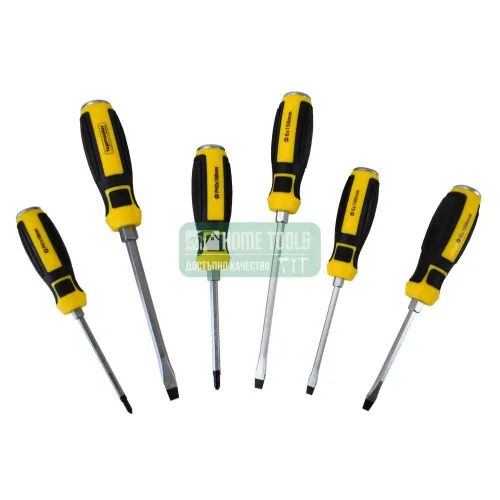 Отвертки комплект Topmaster ударни CR-V TMP 6 бр.