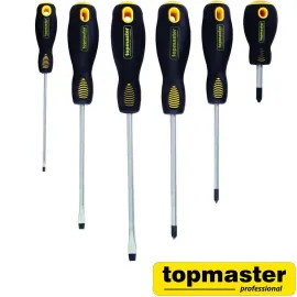 Отвертки комплект SVCM Topmaster 6 бр. Отвертки комплект SVCM Topmaster 6 бр.