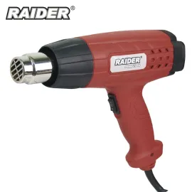 Пистолет за горещ въздух RAIDER RD-HG14, 2000 W, 4+1 накрайника