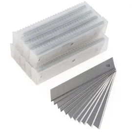 Резец нож макетен 10 броя блистер TopMaster, 18 x 100 x 0.5 мм