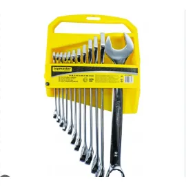 Комплект звездогаечни ключове Topmaster ( 12бр, 10-32mm, CR-V, TMP хенгер )