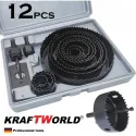 Немски Фрези за дърво KraftWorld 19- 127 мм - комплект 12 ч