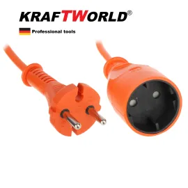 Градински Кабел Удължител 20м KraftWorld , 3x2.5, 220V 16А