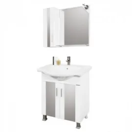 Мебел за баня Makena с огледало LED осветление Омония Мебел за баня Makena с огледало LED осветление Омония