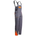 Работен полугащеризон PRISMA SUMMER GREY/ORANGE