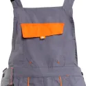Работен полугащеризон PRISMA SUMMER GREY/ORANGE