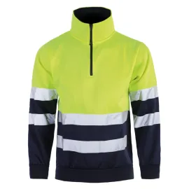 Сигнален суитшърт PRISMA HV YELLOW