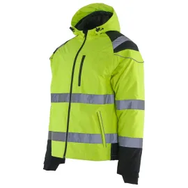 Сигнално софтшел яке PRISMA HV YELLOW