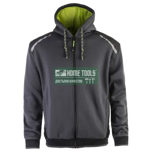 Суитшърт PRISMA GREY/GREEN