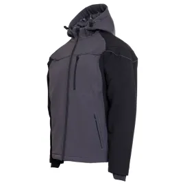 Софтшел яке PRISMA SOFTSHELL WINTER DARK GREY/BLACK
