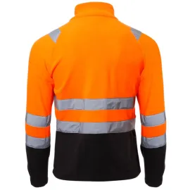 Сигнален суитшърт PRISMA HV ORANGE FLEECE