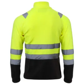 Сигнален суитшърт PRISMA HV YELLOW FLEECE