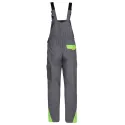 Работен полугащеризон PRISMA SUMMER GREY/GREEN