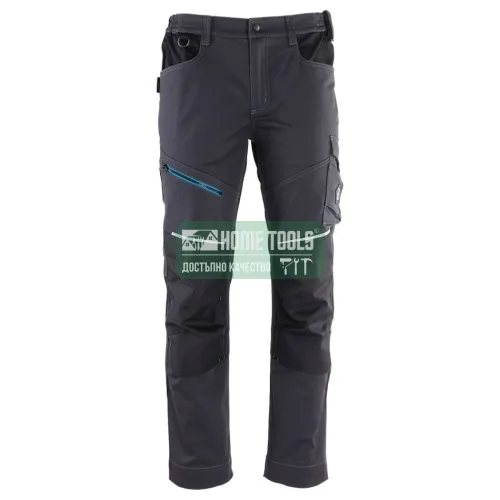 Работен панталон REVOLT 4STRETCH GREY/BLACK/PETROL