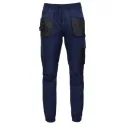 Работен панталон REVOLT 4STRETCH GREY/BLACK/PETROL
