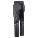 Работен панталон REVOLT 4STRETCH GREY/BLACK/PETROL