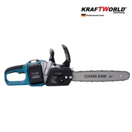 Немска Резачка за Дърва KraftWorld 2х 36V 8Ah, акумулаторен верижен трион с двойна батерия Немска Резачка за Дърва KraftWorld 2х 36V 8Ah, акумулаторен верижен трион с двойна батерия