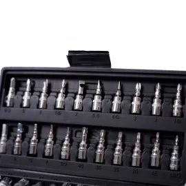 Немски комплект в куфар - гедоре 46 части KraftWorld Немски комплект в куфар - гедоре 46 части KraftWorld