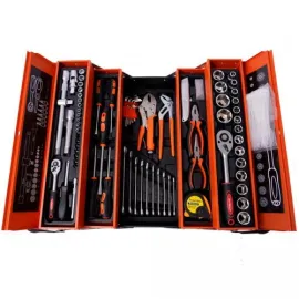 Комплект Немски Инструменти KraftWorld 147 части в метален куфар Комплект Немски Инструменти KraftWorld 147 части в метален куфар