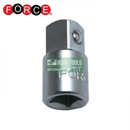 Адаптор Force 80934, 3/8''(F) x 1/2''(M), 46 мм