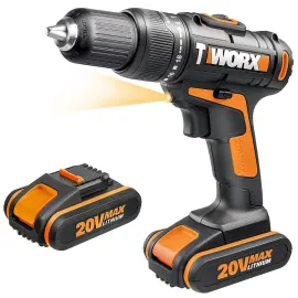 Акумулаторна бормашина ударна WX371.1 с 2 броя Li-ion /20V,2Ah, 40 Nm/ Акумулаторна бормашина ударна WX371.1 с 2 броя Li-ion /20V,2Ah, 40 Nm/