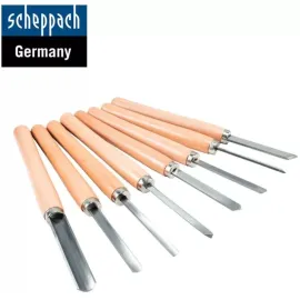 Комплект стругарски длета Scheppach 7902301601, 120 мм, 8 бр.