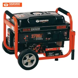 Бензинов монофазен генератор DAEWOO GD3500E /ел.старт, 2.4/2.7 kW, 15 l/